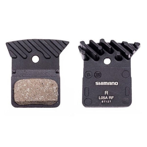 SHIMANO Brake - Pads Shimano L05A-RF BR-R9170/R8070 Disc Brake Pads / Resin (w/Fin) / Workshop 4550170309664