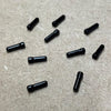 Jagwire Cables Jagwire 1.2 Alloy Cable Tips / Black / 10-Pieces Jagwire Cable End Fittings ALLOYTIPSBLK