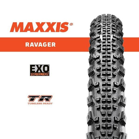 Maxxis Tyres - 700c/Road Maxxis Ravager EXO/TR 120tpi / 700 x 40c 4717784038056