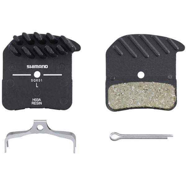 SHIMANO Brake - Pads Shimano H03A Saint/Zee/Deore XT Disc Brake Pads / Resin (w/Fin) 4550170451615