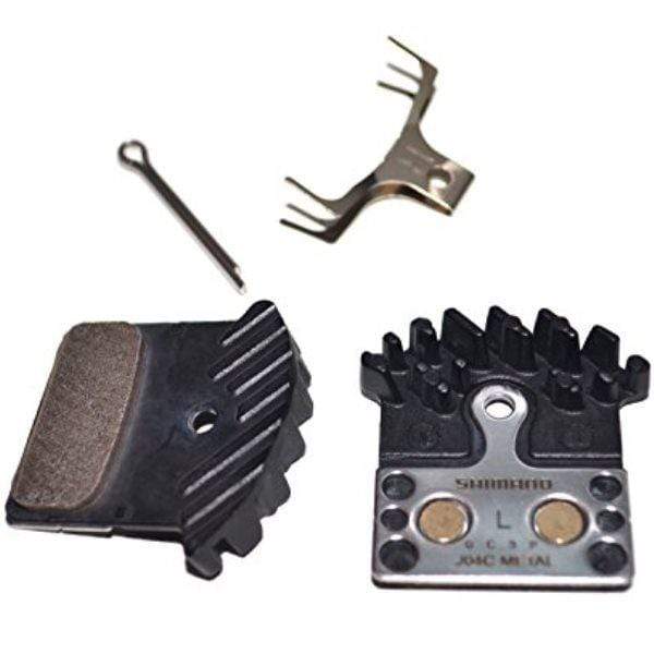 Shimano J04C XTR/XT/SLX Disc Brake Pads Metal (w/Fin)