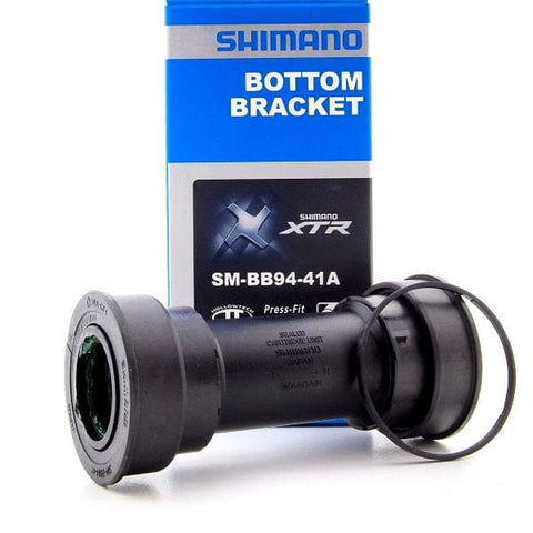 SHIMANO Bottom Bracket - BB92 (Ø41mm) Shimano XTR SM-BB94-41A 89.5/92mm MTB Press Fit BB 4524667997290