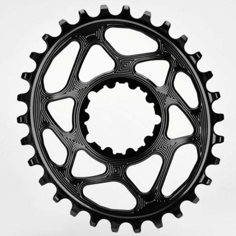 Absolute Black Chainrings - MTB Absolute Black GXP/DUB Oval Direct Mount Boost / Black