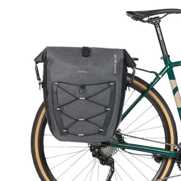 Basil Bags Basil Navigator Storm Waterproof Large Single Bag (MIK Side) BS-18261