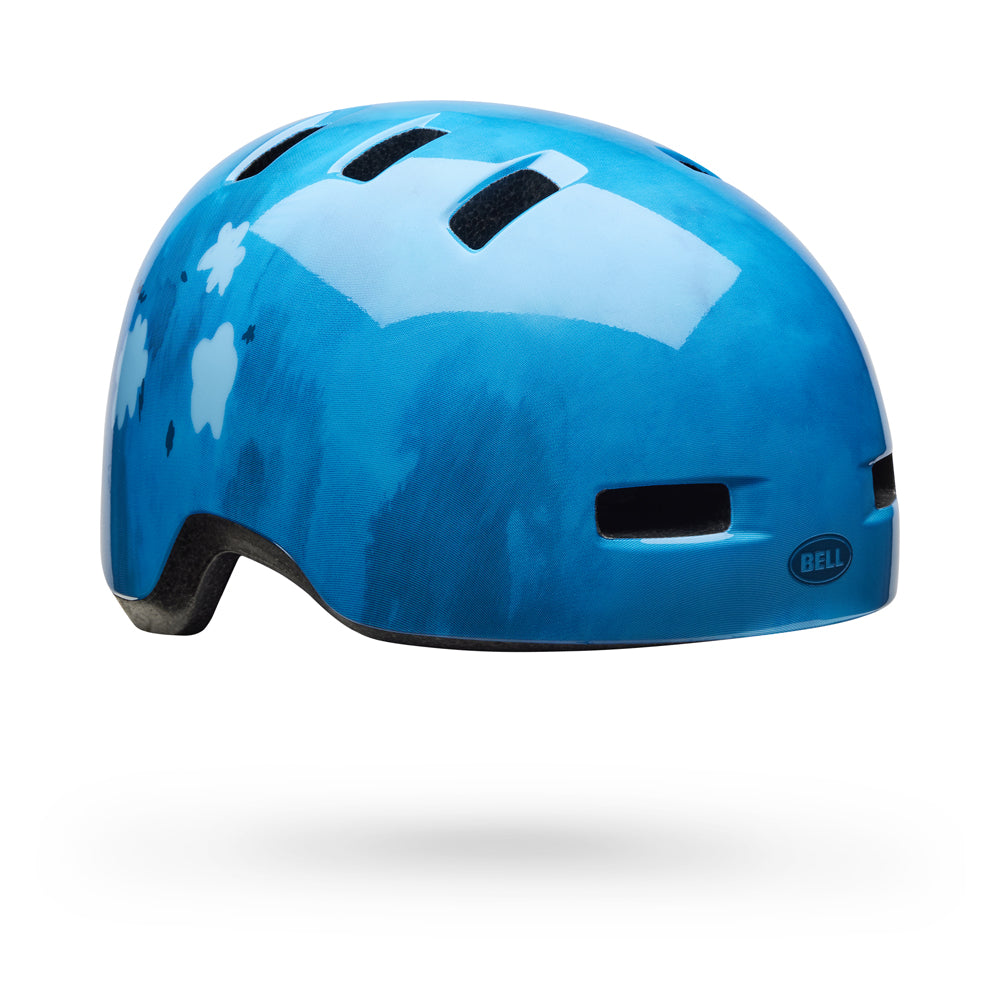 BELL Helmets - Kids Sunshine Gloss Blue Bell Lil Ripper - Child 196178076562