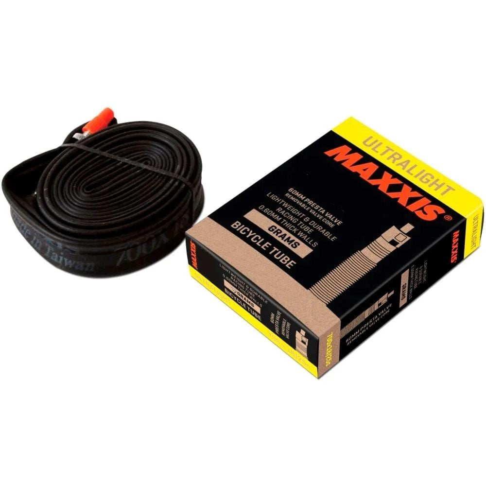 Maxxis Tubes - 700c Maxxis Ultralight Tube / 700x23/32c / 80mm Presta 4717784044385