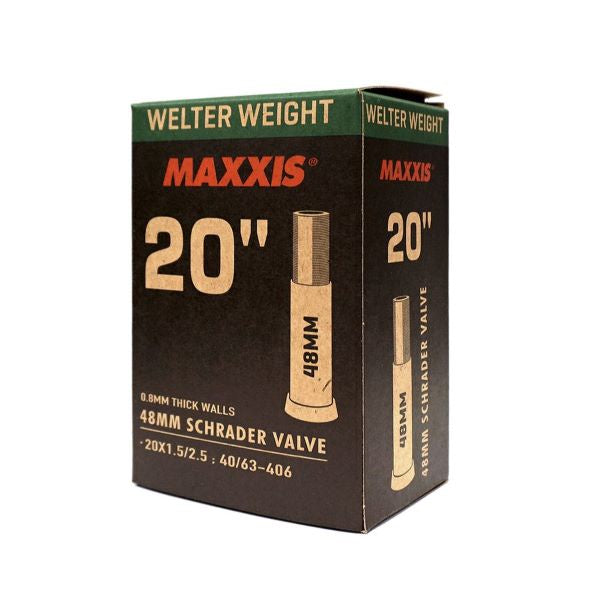 Maxxis Tubes Maxxis Welter Weight Tube / 20x1.5-2.5" / 48mm Schrader 4717784041216
