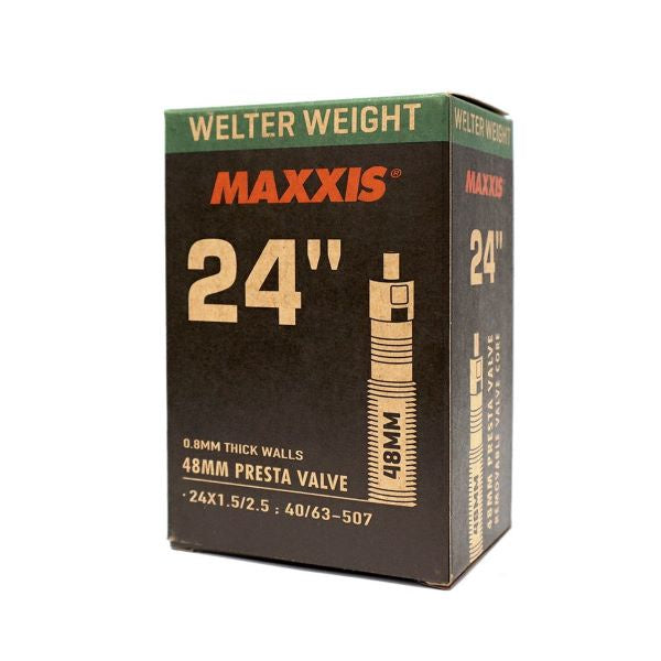 Maxxis Tubes Maxxis Welter Weight Tube / 24x1.5/2.5" / 48mm Presta 4717784041186