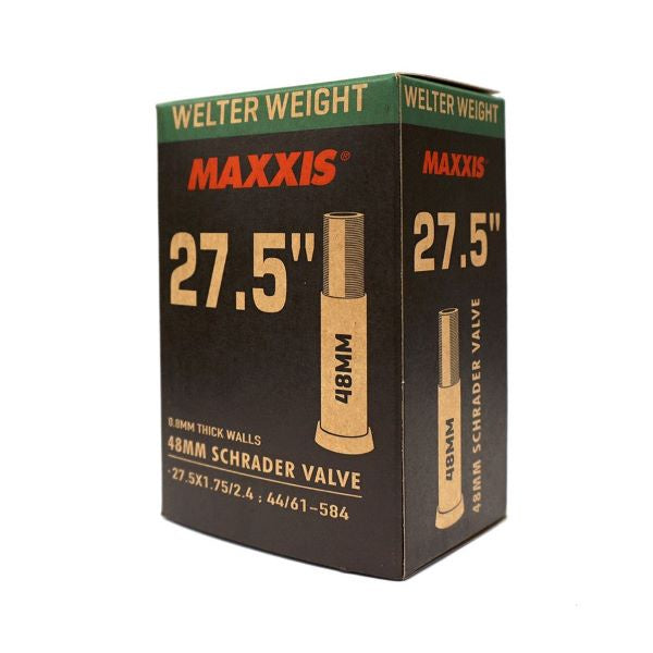 Maxxis Tubes - 27.5" Maxxis Welter Weight Tube / 27.5x1.75/2.4" / 48mm Schrader 4717784040127