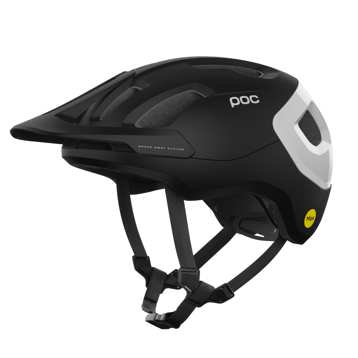 POC Helmets - MTB Uranium Black Matt/Hydrogen White / Small 51-54cm POC Axion Race MIPs 108032