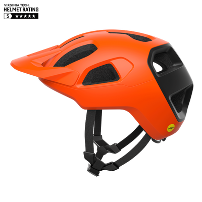 POC Helmets - MTB POC Cularis Helmet - Uranium Black Matt/Hydrogen White