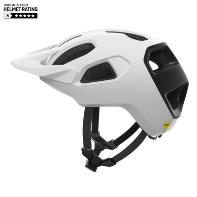 POC Helmets - MTB POC Cularis Helmet - Uranium Black Matt/Hydrogen White