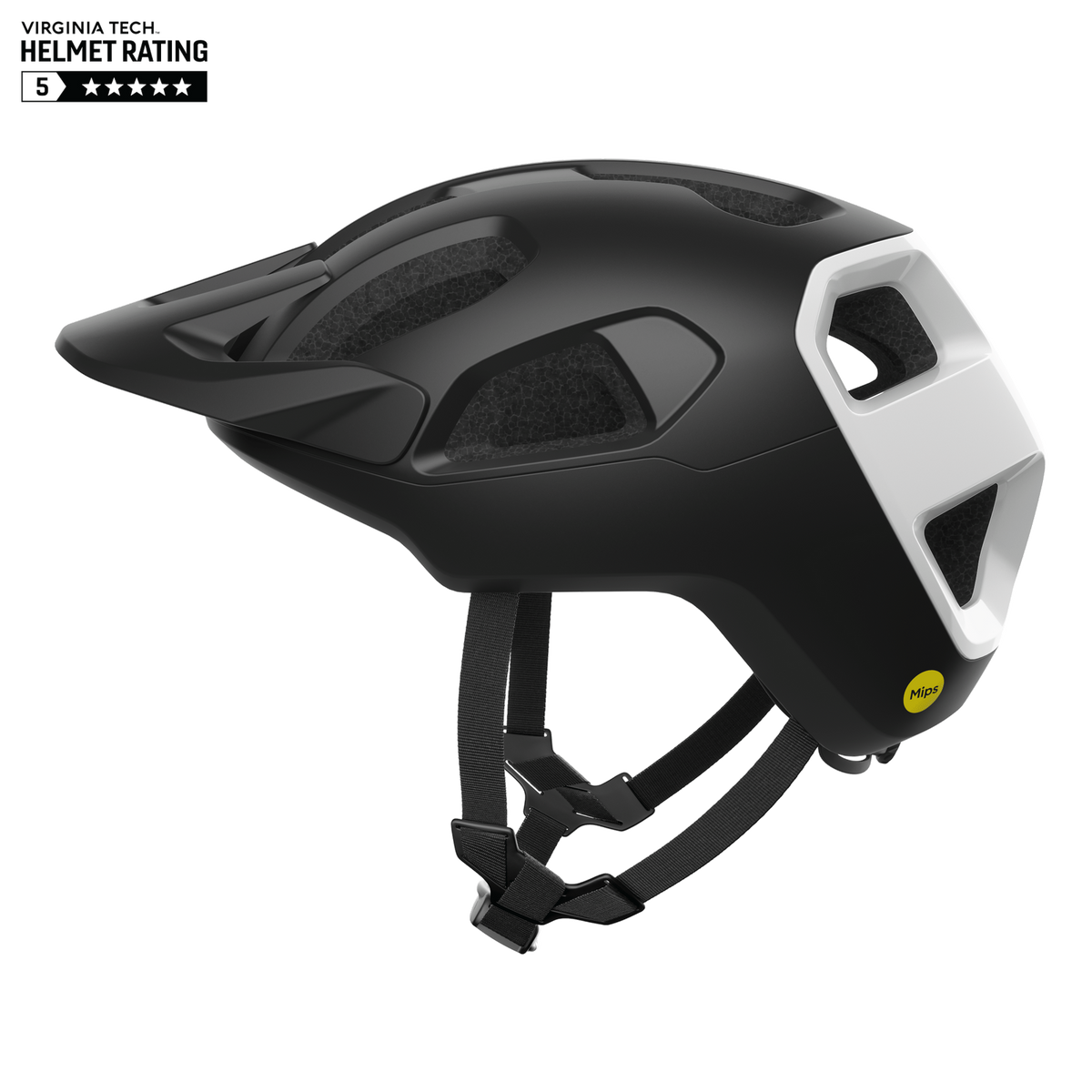 POC Helmets - MTB POC Cularis Helmet - Uranium Black Matt/Hydrogen White