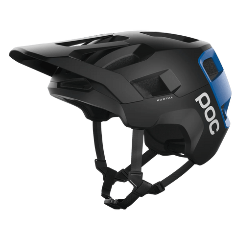 POC Helmets - MTB POC Kortal Helmet - Uranium Black/Opal Blue