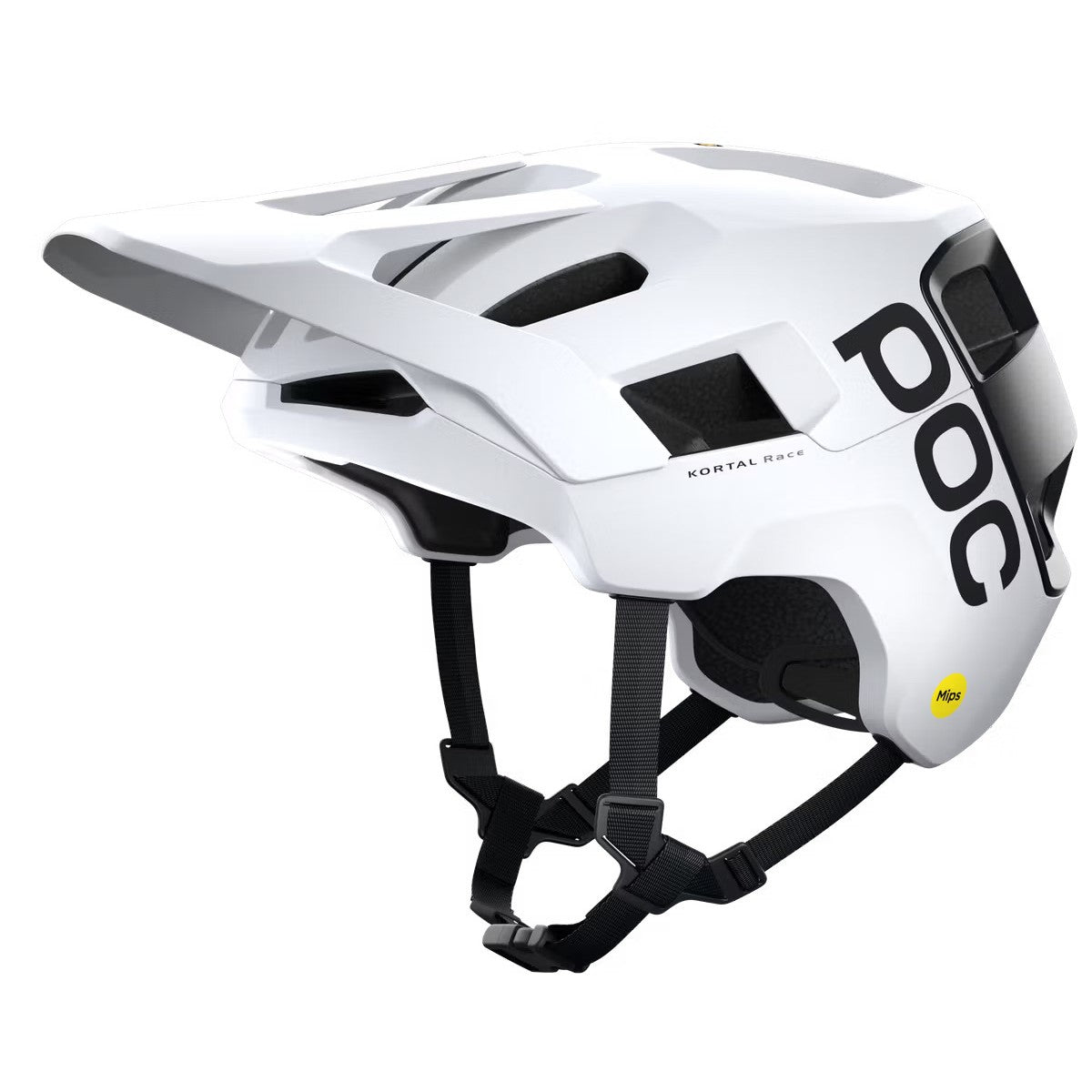 POC Helmets - MTB Uranium Black Matt/Hydrogen White / Medium POC Kortal Race MIPS Helmet 7325549955196