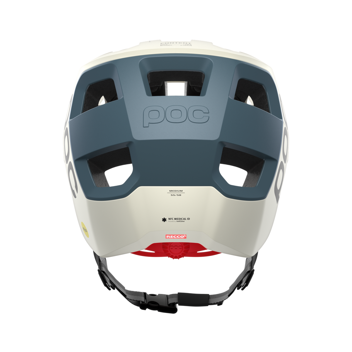 POC Helmets - MTB Selentine Off-White/Calcite Blue Matt / Medium 55-58cm POC Kortal Race MIPS Helmet - Selentine Off-White 107586