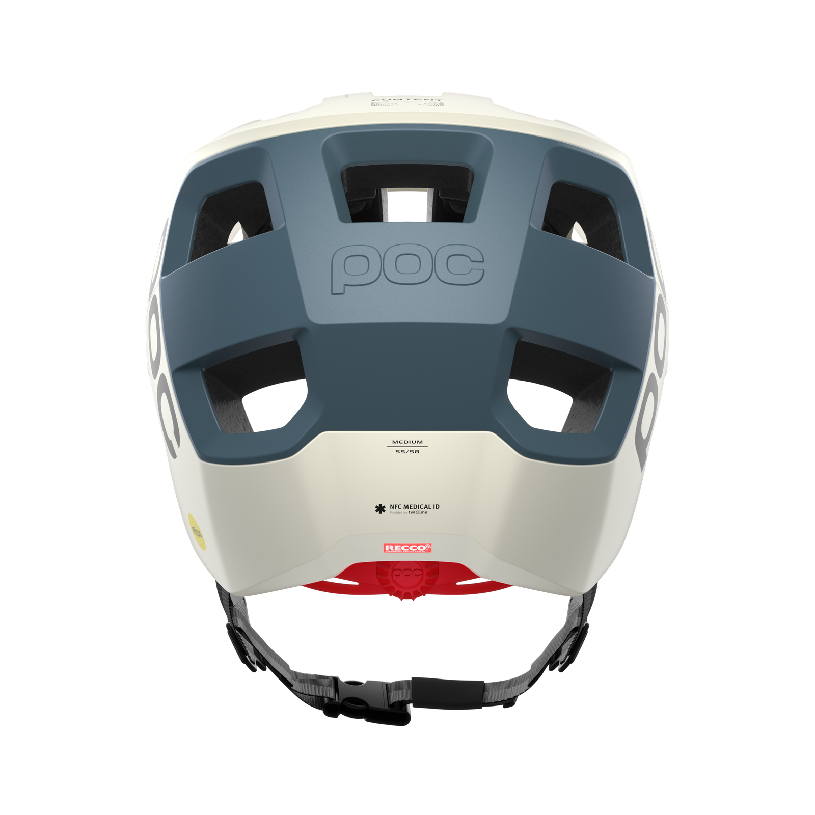 POC Helmets - MTB Selentine Off-White/Calcite Blue Matt / Medium 55-58cm POC Kortal Race MIPS Helmet - Selentine Off-White 107586