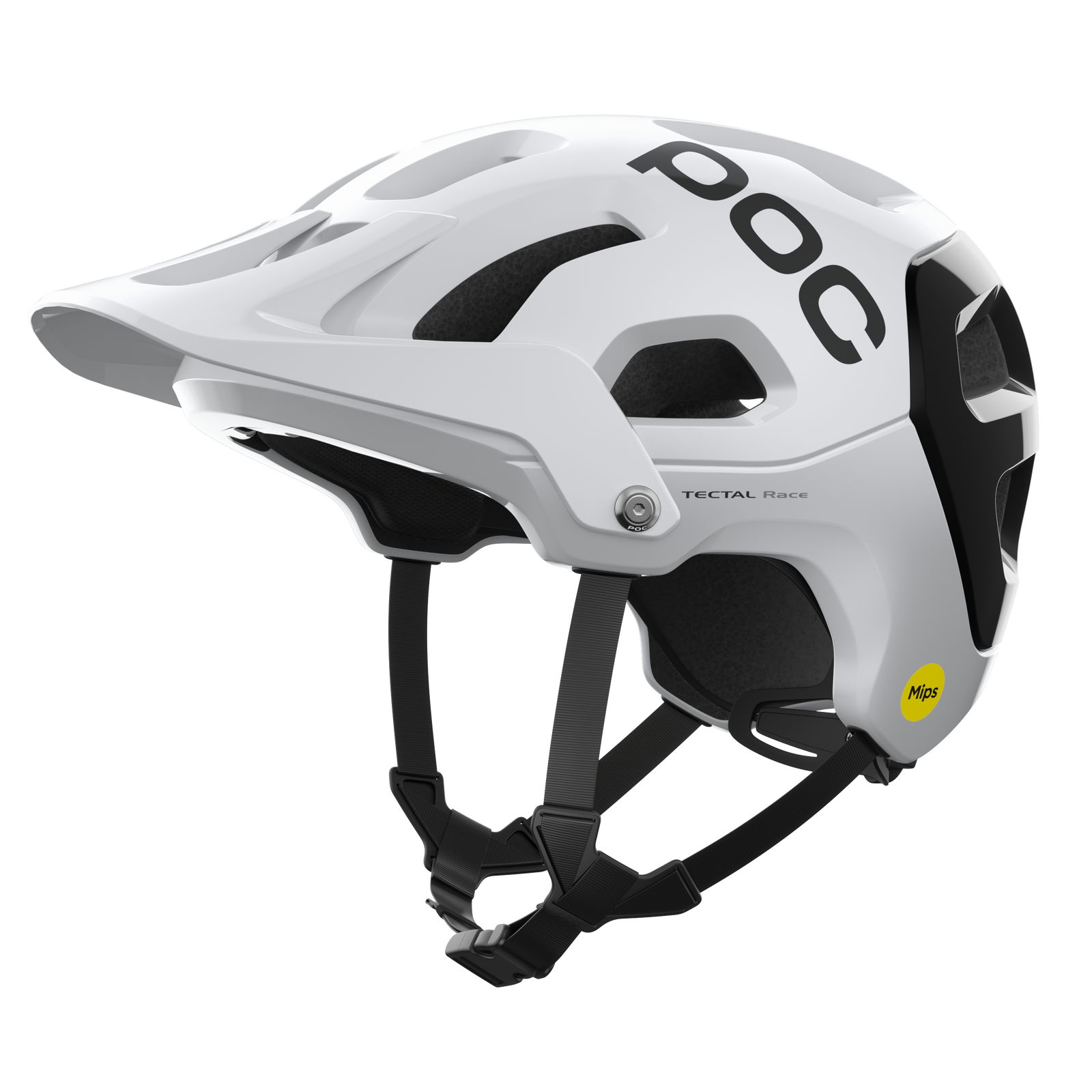 POC Helmets - MTB POC Tectal Race Mips - Hydrogen White/Uranium Black