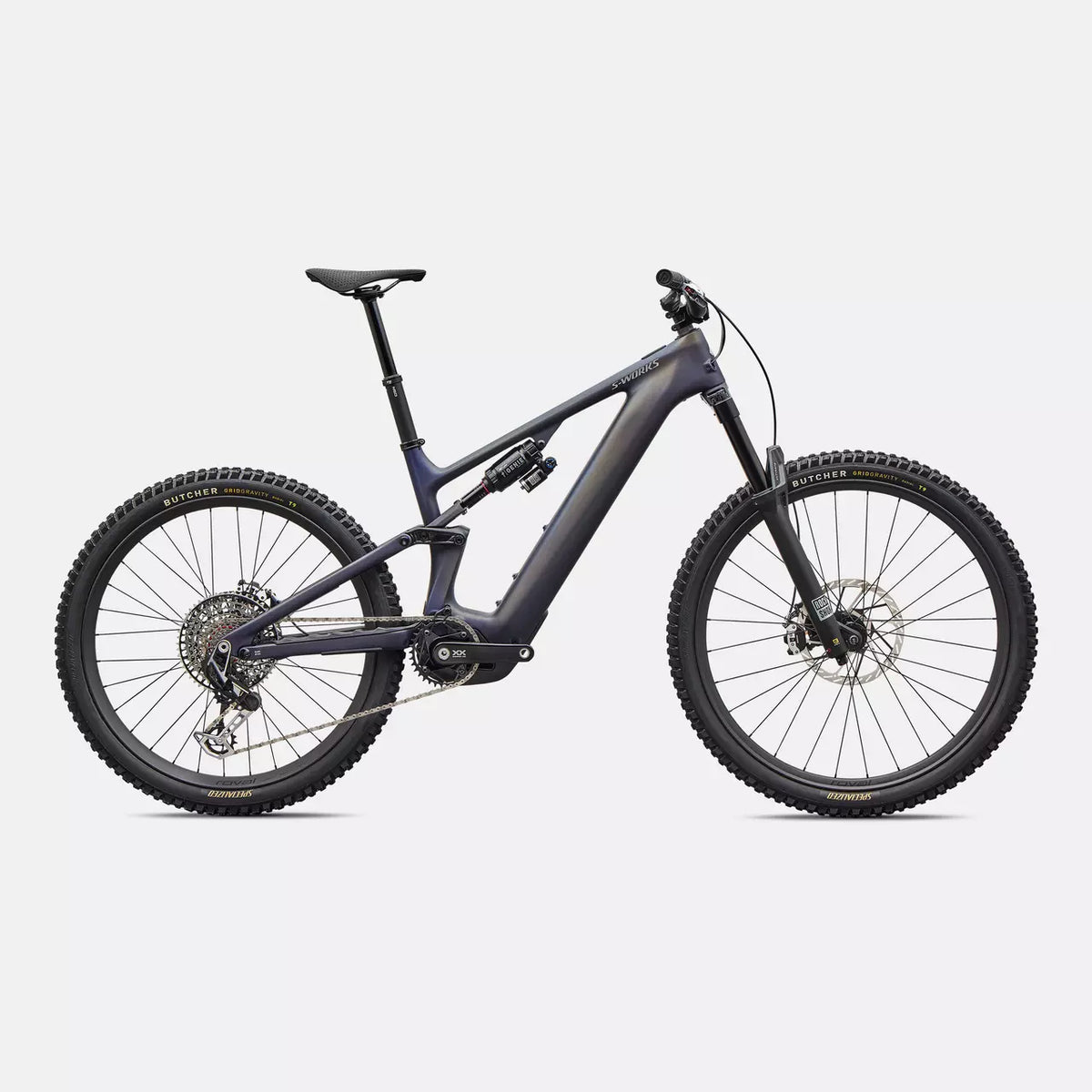SPECIALIZED E-MTB Satin Blue Tint/Chrome / S3 S-Works Turbo Levo 4 / 111Nm / 900Wh 95227-0103