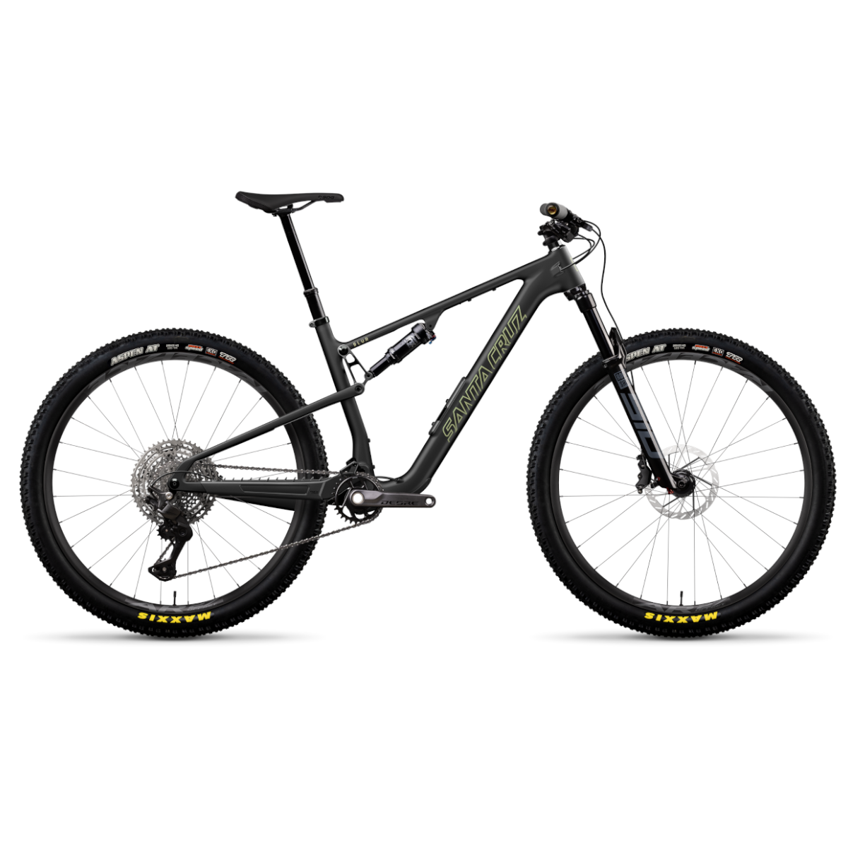 SANTA CRUZ Mountain - Full Sus Matte Charcoal / Deore Santa Cruz Blur V5 108300