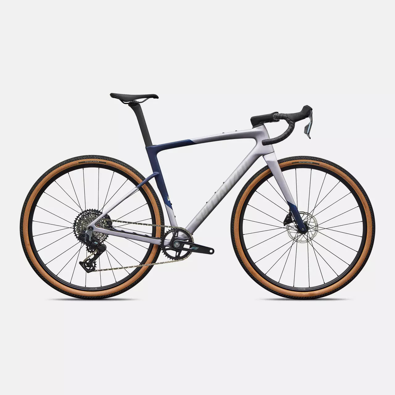 SPECIALIZED Gravel & Adventure Bikes Amethyst Frost/Deep Marine / 54cm Specialized Crux 5 Comp - SRAM Rival XPLR 91427-5054
