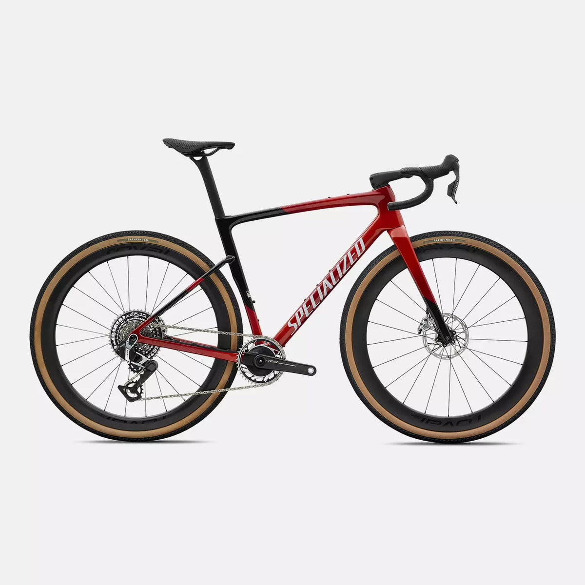 SPECIALIZED Gravel & Adventure Bikes Redwood Metallic/White / 54cm Specialized Crux 5 S-Level - SRAM Red XPLR 91427-1054