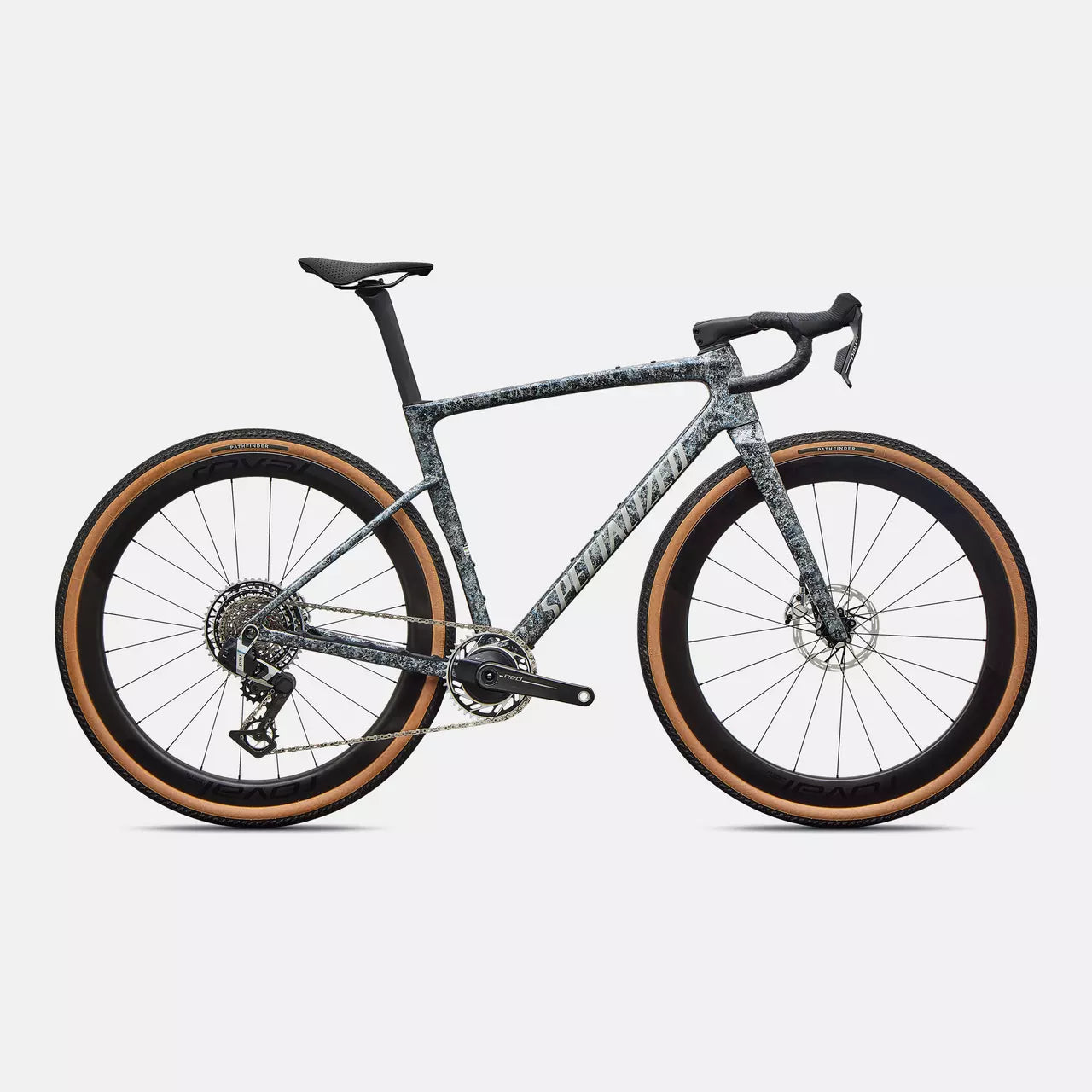 SPECIALIZED Gravel & Adventure Bikes Deep Marine Metallic/Dolomite / 54cm Specialized Crux 5 S-Level - SRAM Red XPLR 91427-1154