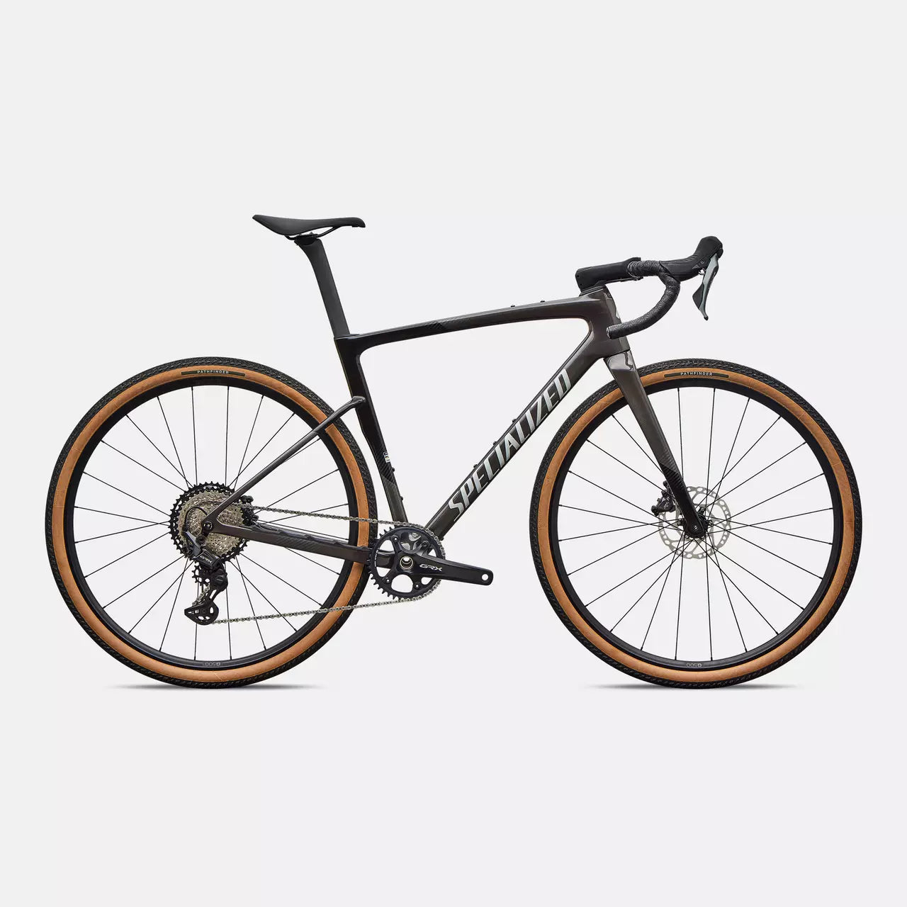 SPECIALIZED Gravel & Adventure Bikes Silver Pearl Smoke/Silver Dust / 52cm Specialized Crux 5 Sport - Shimano GRX 800 91427-6152