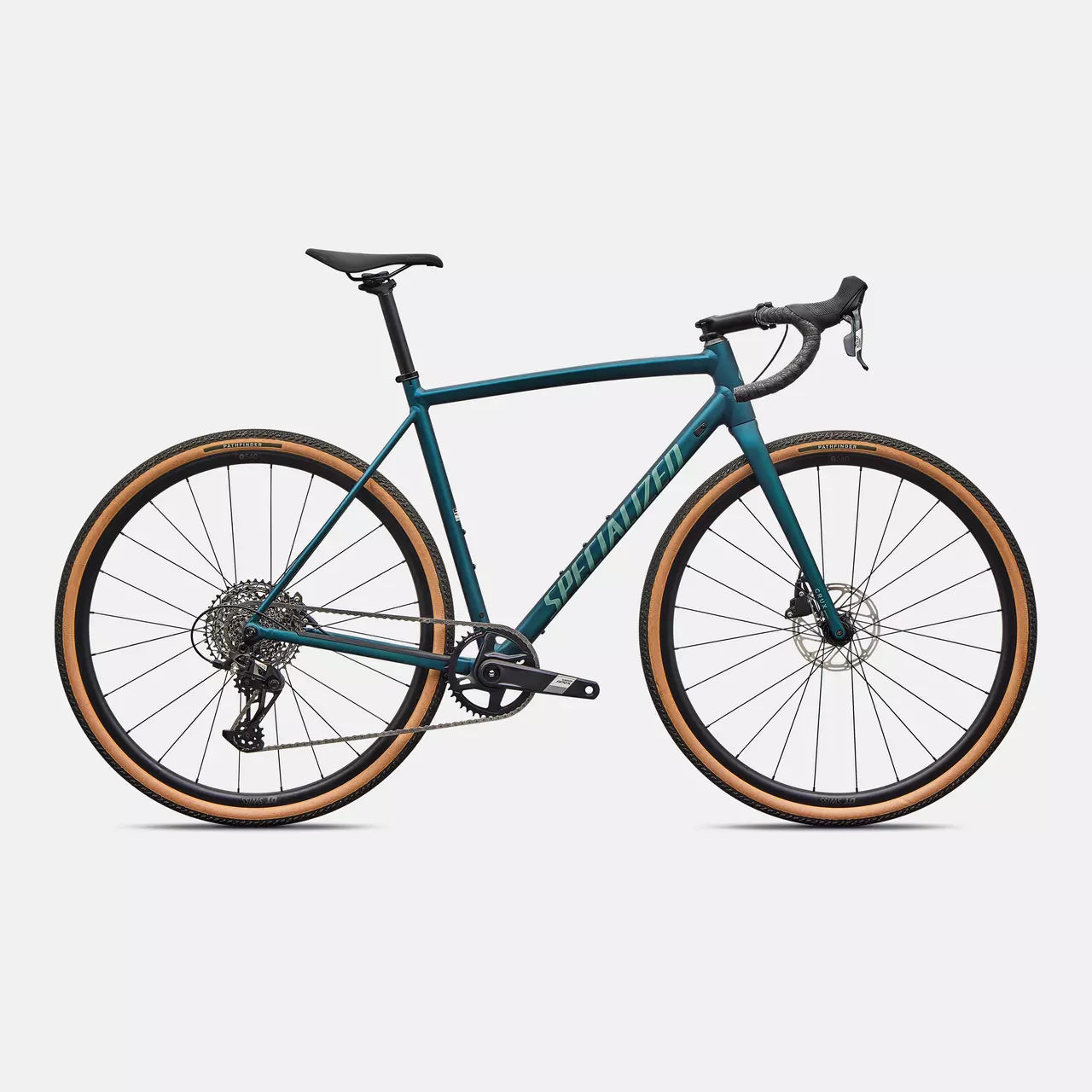 SPECIALIZED Gravel & Adventure Bikes Shadow Silver/California Sunshine / 54cm Specialized Crux DSW Comp 91426-5354
