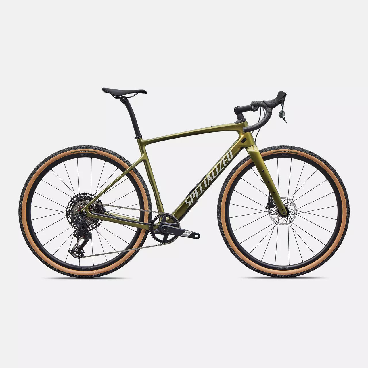 SPECIALIZED Gravel & Adventure Bikes Dolomite Metallic/Orange Zest / 52cm Specialized Diverge 4 Comp Carbon / SRAM Apex AXS/S1000 95426-5052