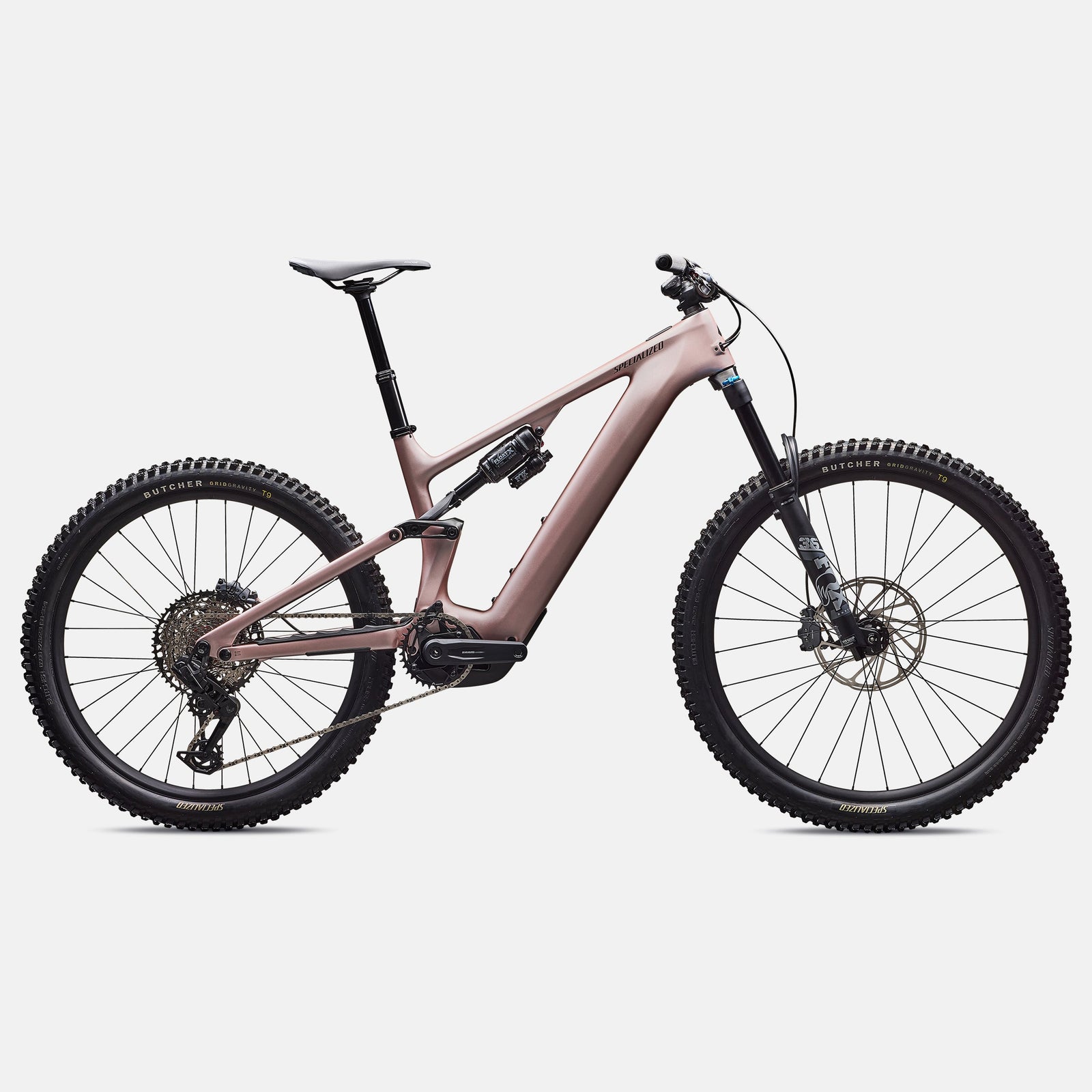 SPECIALIZED E-MTB Gloss Orange Tint/Dark Navy / S2 Specialized Turbo Levo 4 Carbon Comp 888818953233