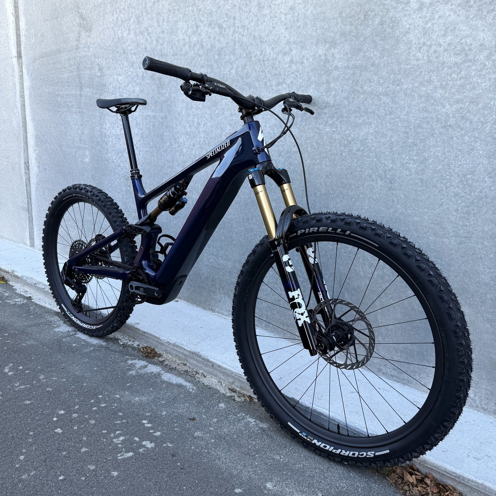 SPECIALIZED E-MTB Gloss Blue Onyx/Dark Navy / S2 Specialized Turbo Levo 4 Pro 888818953820