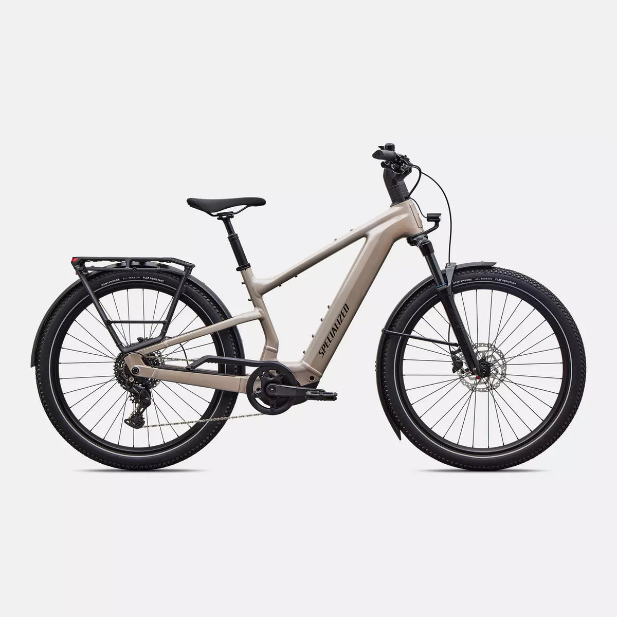 SPECIALIZED E-Bikes Sandstone Metallic/Warm Smoke / Small Specialized Turbo Vado 3 EVO 4.0 95127-5202