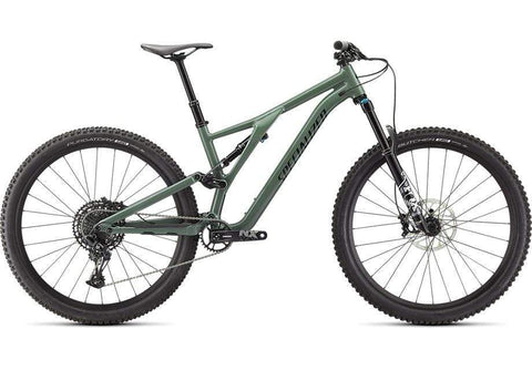SPECIALIZED Mountain - Full Sus Gloss Sage Green / S2 2021 Specialized Stumpjumper Comp Alloy 93321-5202