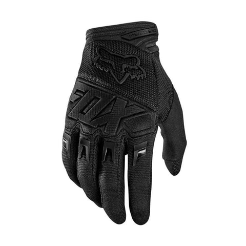 FOX Racing Gloves Black/Black / Large Fox Dirtpaw Race Gloves 191972428791