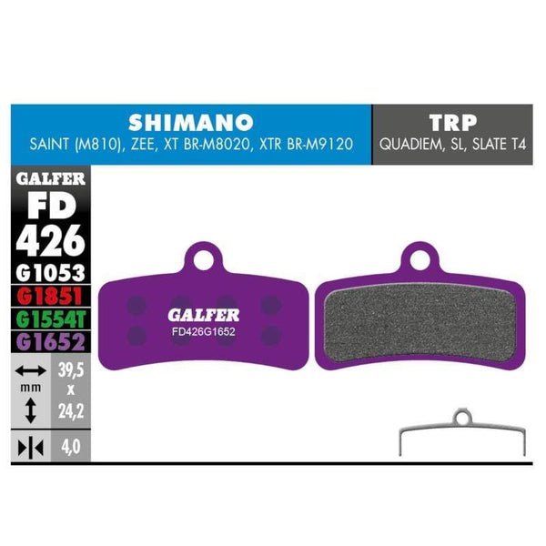 Galfer Brake - Pads Galfer FD426 Brake Pads - E-Bike - Shimano 4 Pot 8400170084565