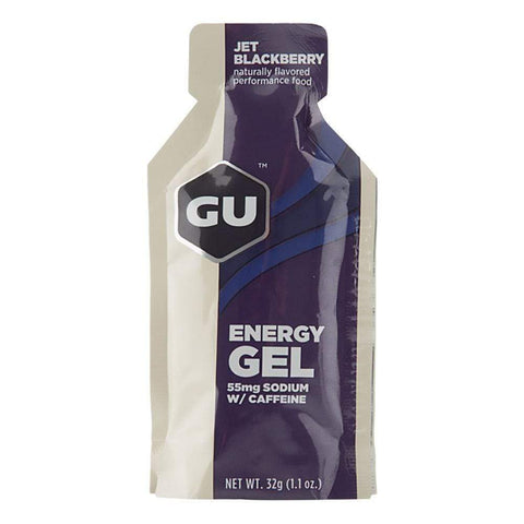 Gu Food & Drinks Jet Blackberry Gu Energy Gel (Single) 769493100122