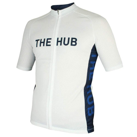 THE HUB Hub Kit Hub Kit - Men's Race Jersey  (White)