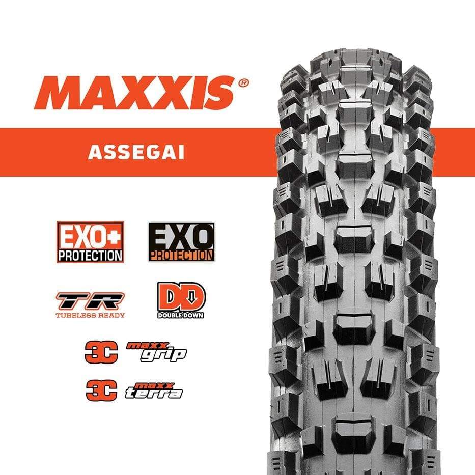 Maxxis Assegai Tyre The Hub Cycle Centre - Main Image