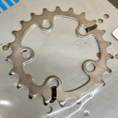 SHIMANO Chainrings - MTB Shimano Deore LX FC-M570 4-Arm 8/9-Speed Chainring / Silver / 22t 4524667154310