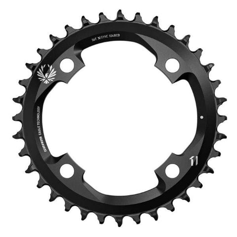 SRAM Chainrings - MTB SRAM Eagle X-SYNC2 104BCD Chainring / Black