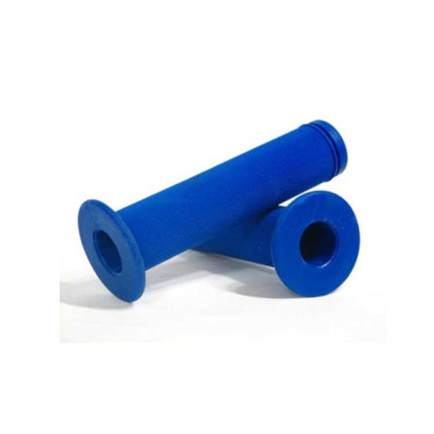 Velo Grips - Tape - Barends Blue Velo BMX File Pattern 7/8" Grips 100344